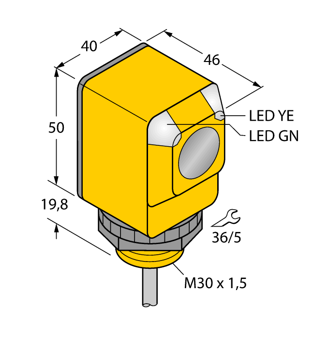  Q40SP6FF400 Turck 3032367