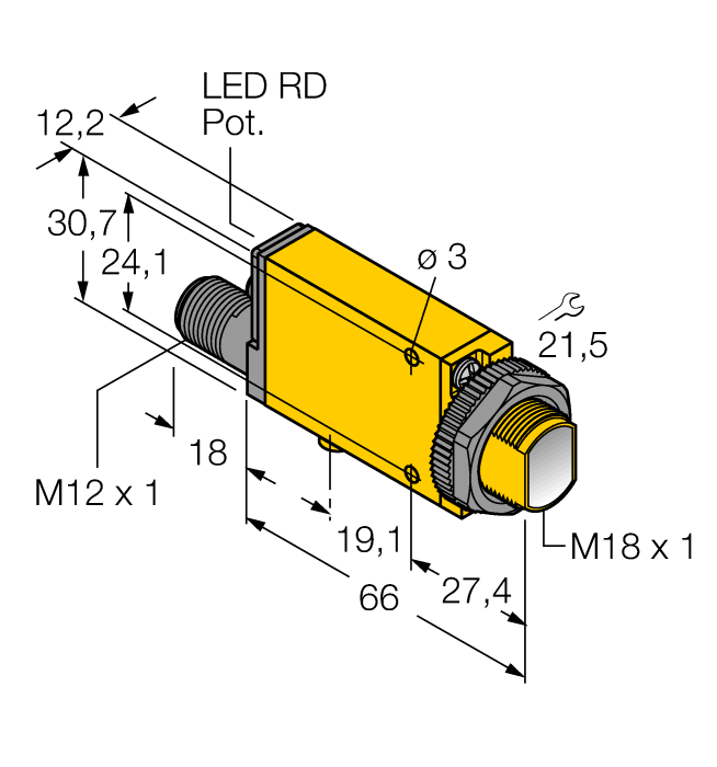  MIAD9LVAGQ Turck 3037294