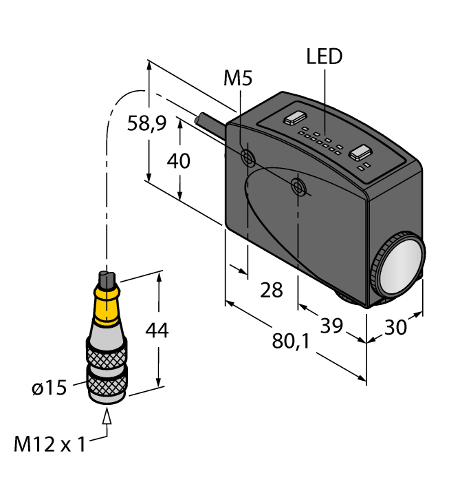  R58ECRGB2Q Turck 3075044