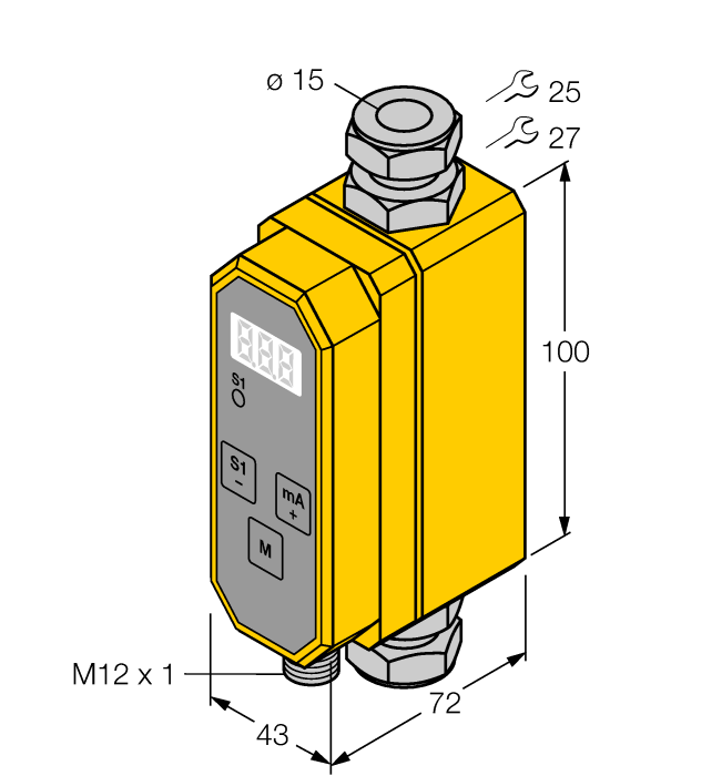  FTCI-15D15A4P-2UP8X-H1141 Turck 6870043