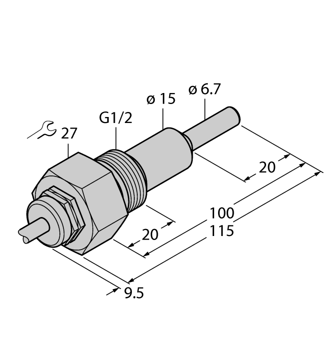  FCS-G1/2A4-NAEX/AL100 Turck 6870384