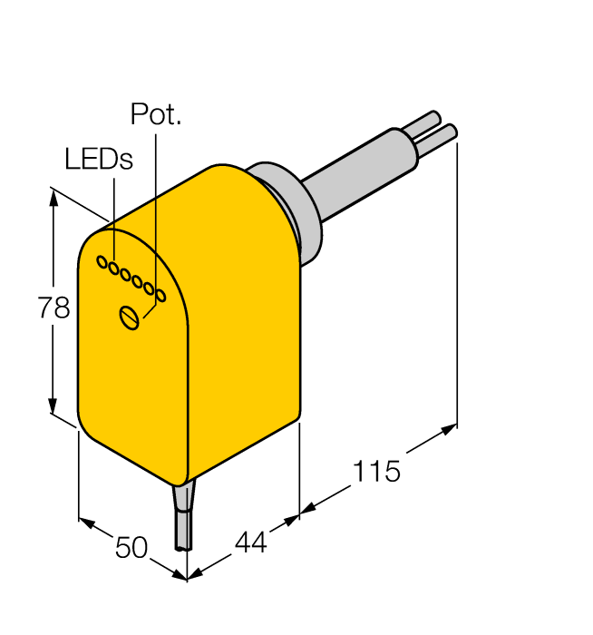  FCS-HA2P-VRX/24VDC/AL115 6M Turck 6870725