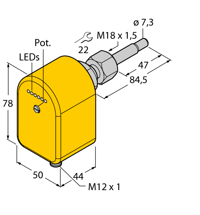  FCST-A4P-AP8X-H1141 Turck 6870250