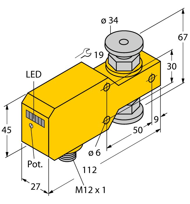  FCI-34D10A4P-AP8X-H1141 Turck 6870627