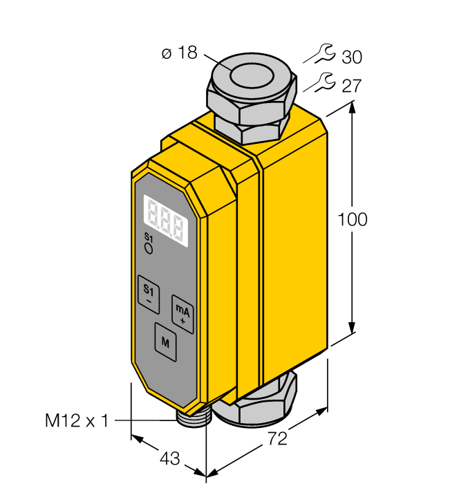  FTCI-18D15A4P-LI-UP8X-H1141 Turck 6870046