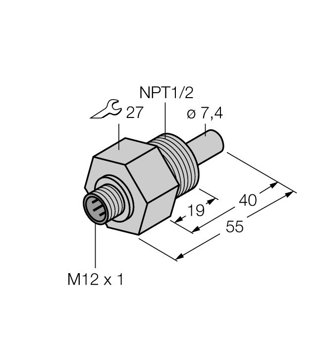  FCS-N1/2A4-NAEX0-H1141 Turck 6870472