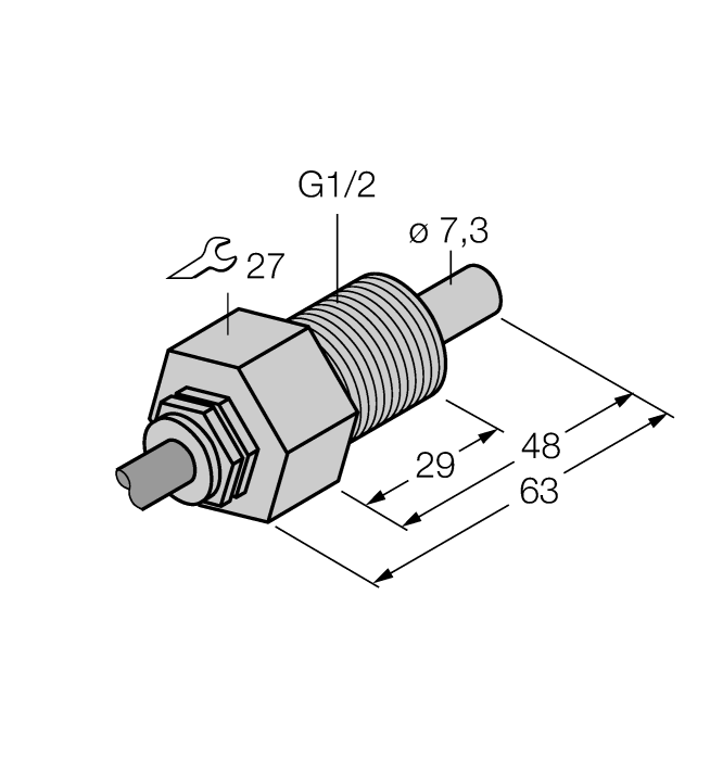  FCS-GL1/2A4-NA/D100/D455 Turck 6870400