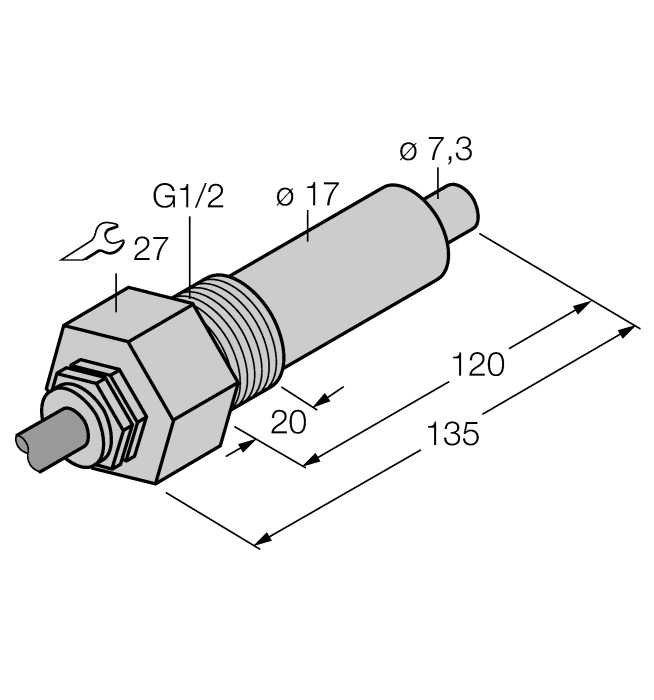  FCS-G1/2A4-NA/L120 Turck 6870359