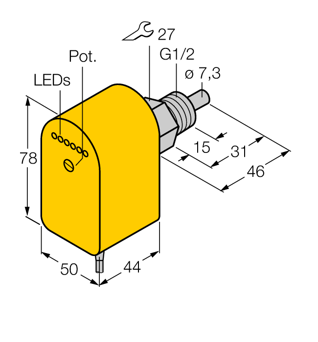  FCS-G1/2A4P-VRX/230VAC Turck 6870094