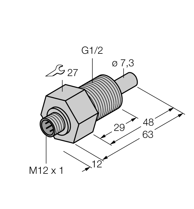  FCS-GL1/2A4-NAEX0-H1141 Turck 6870470