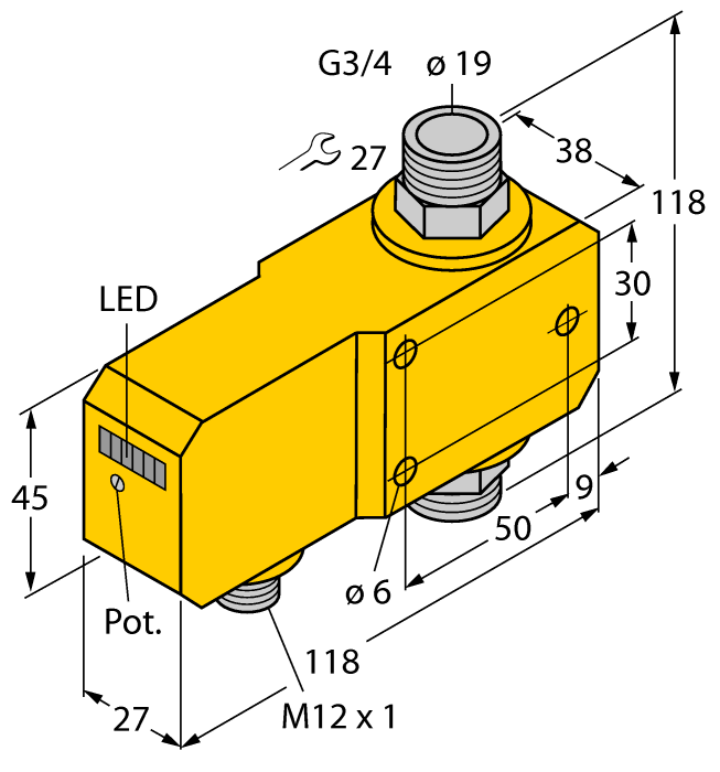  FCI-D20A4P-AP8X-H1141 Turck 6870672