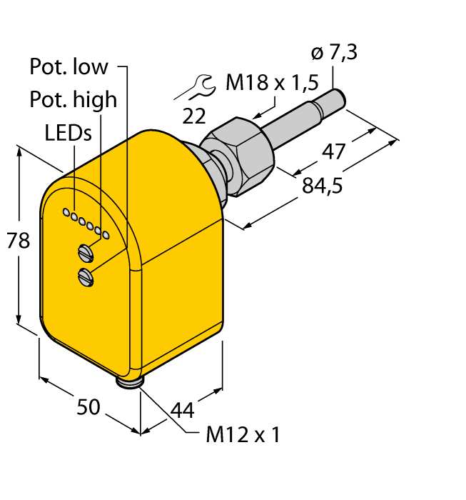  FCST-A4P-LIX-H1141 Turck 6870255