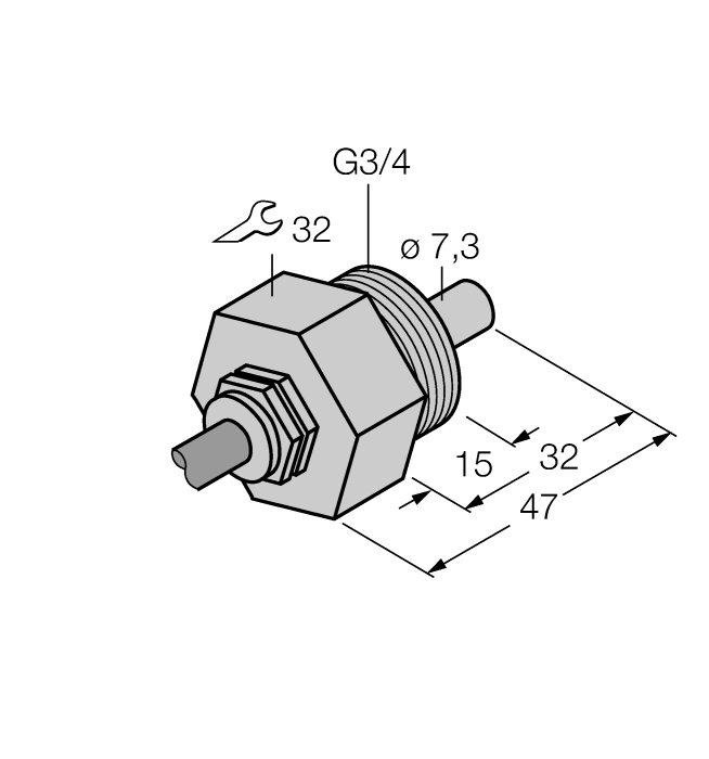  FCS-G3/4A4-NAEX/D100 Turck 6870463