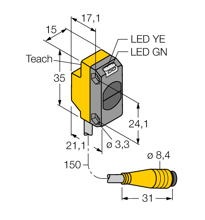  QS18EP6DBQ Turck 3068752