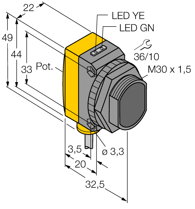  QS30D Turck 3072604