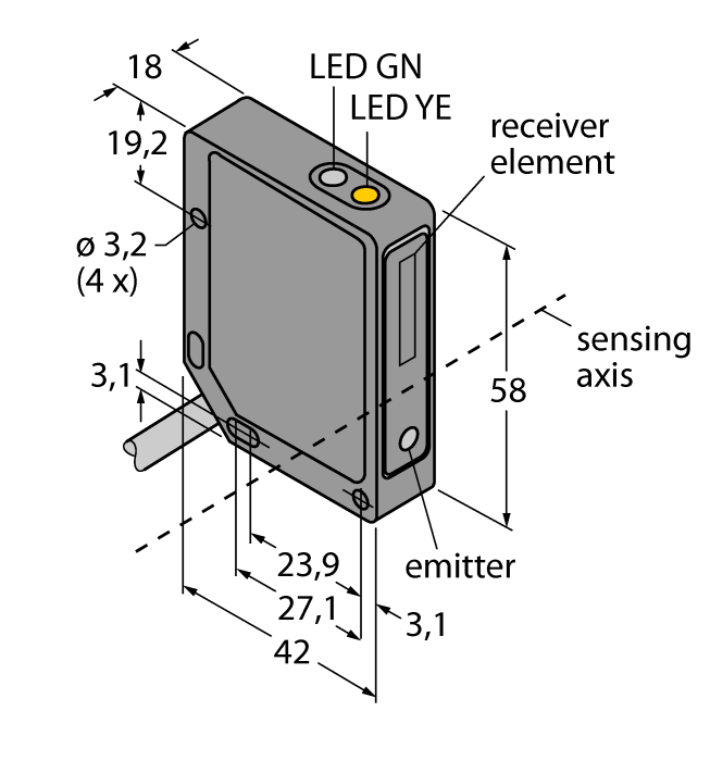  QMT42VP6FF2000 Turck 3049237