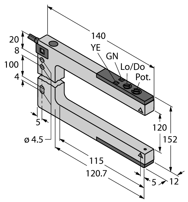  SLM120B6 Turck 3074985