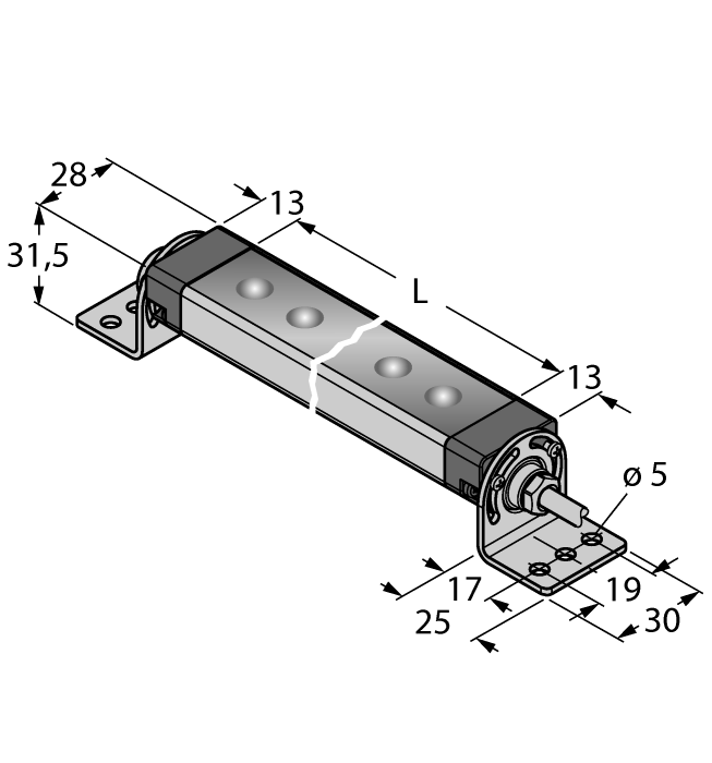  WLS28-2CW990X Turck 3087752