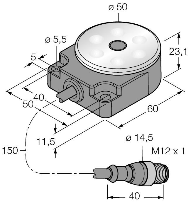  WL50FPBQP Turck 3011627