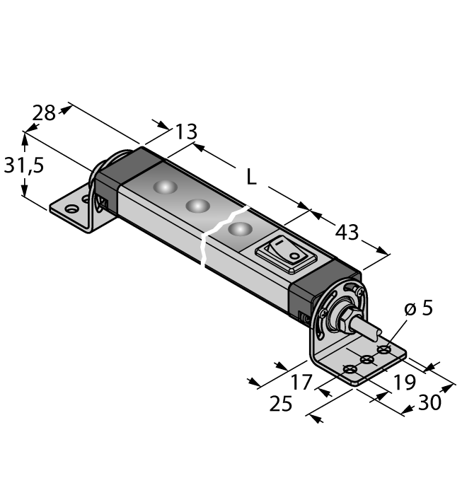  WLS28-2CW1130L25XPB Turck 3087793