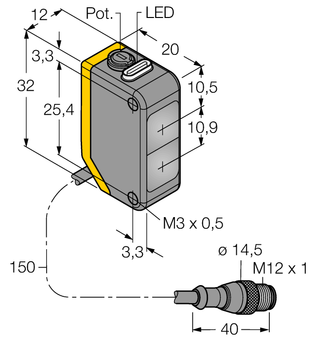  Q20PDXLQ5 Turck 3078189