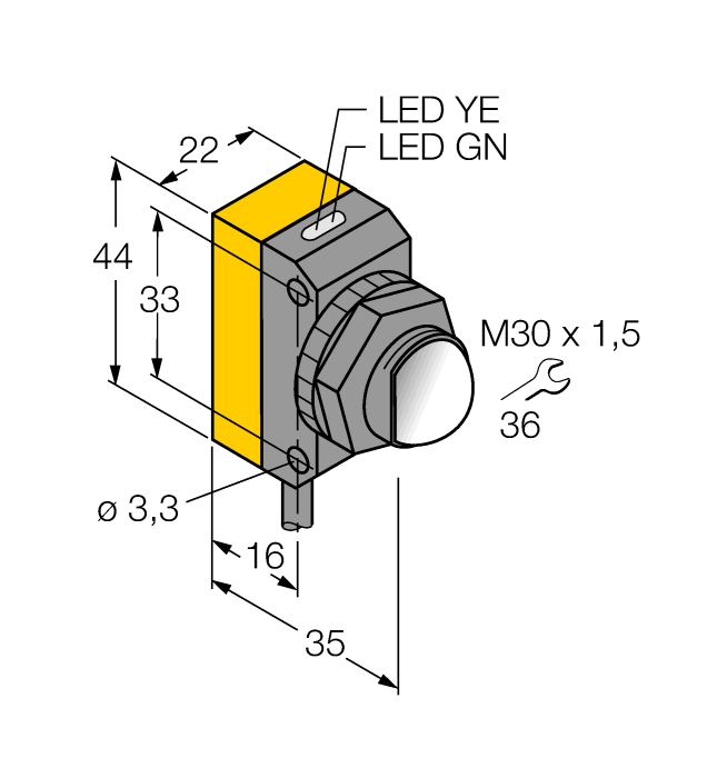  QS30RRX Turck 3071740