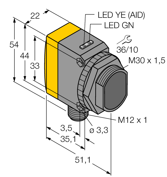  QS30AF600Q Turck 3011980