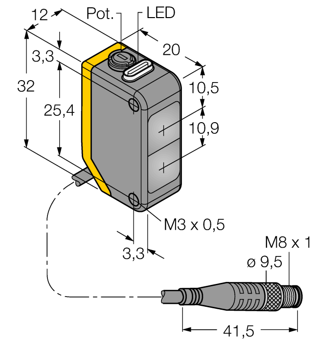  Q20PDXLQ Turck 3078209