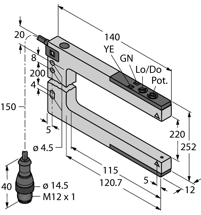  SLM220B6QPMA Turck 3075036