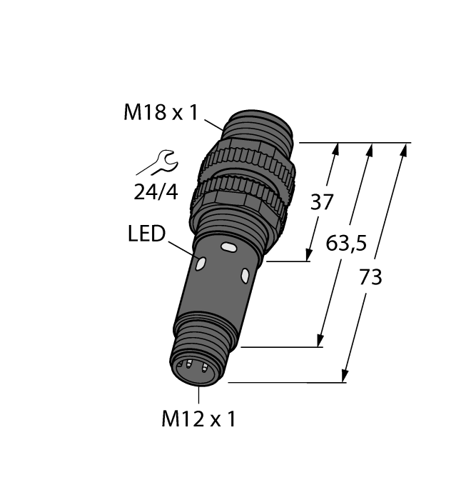  S18-2NAEL-Q8 Turck 3042192