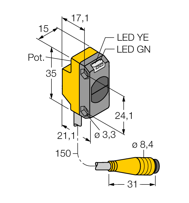  QS186EBQ Turck 3061676