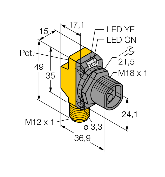  QS18VP6FQ8 Turck 3071778