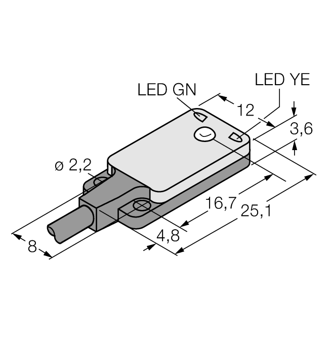  VS2AP5R Turck 3055404