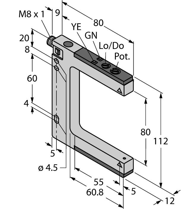  SLM80P6Q Turck 3074982