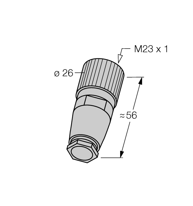  FW-M23ST12Q-G-CP-ME-XX-10 Turck 6604093