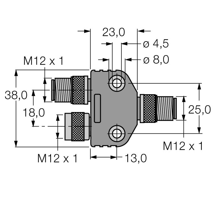  VB2-FSW-FKW-FSW-45 Turck 6996009