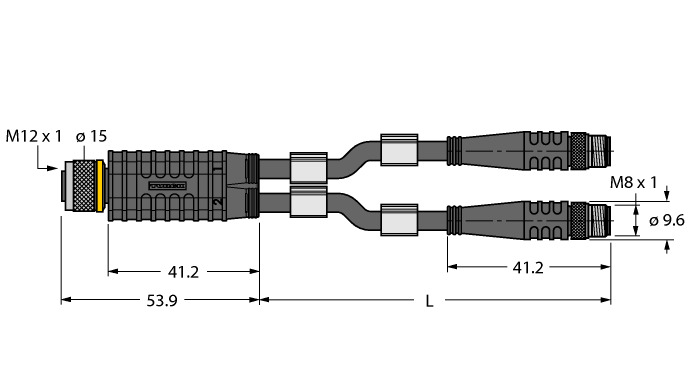  VBRK4.4-2PSG3M-1/1/TXL Turck 6628168