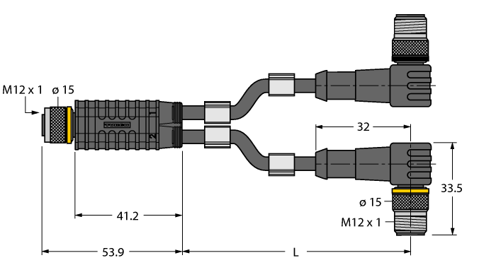  VBRK4.4-2WSC4T-0.6/0.6/TXL Turck 6629961