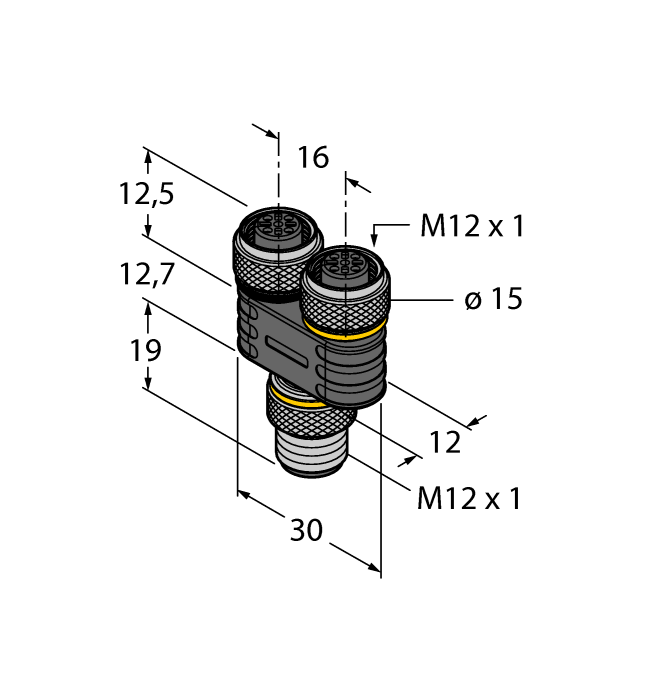  YB2-FSM5-2FKM5.4 Turck 6930492