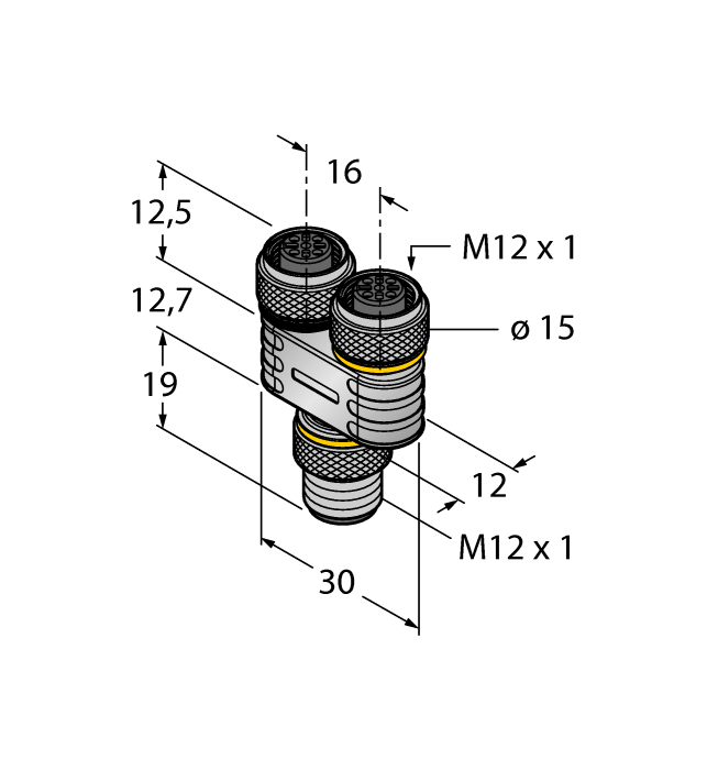  YB2-FSM5-2FKM5.4-P7X3 Turck 6930547