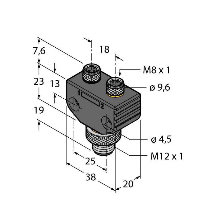  VB2-FSM4.4-2MFK3 Turck 6930559