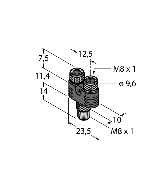  YP2-MFS4-2MFK3 Turck 6930553