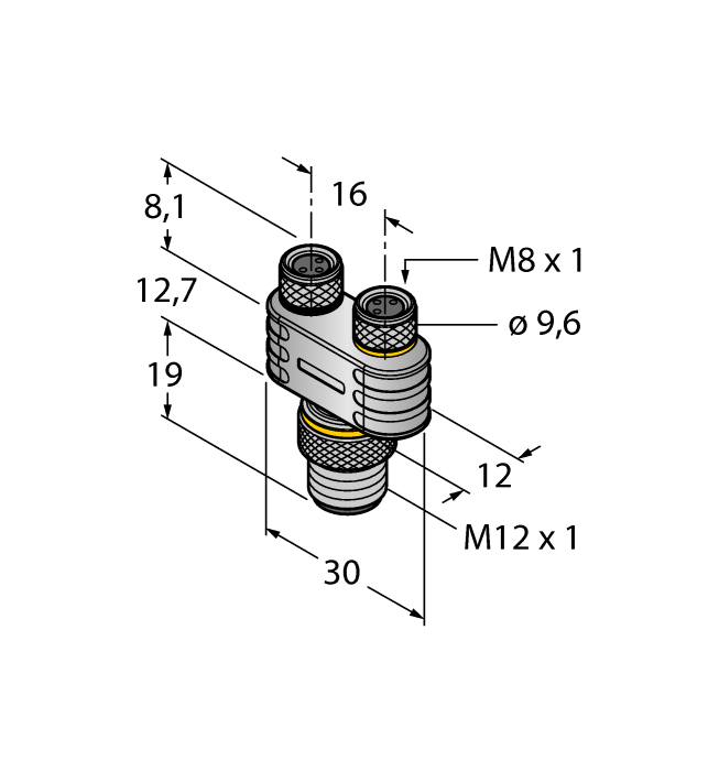  YB2-FSM4.4-2PKG3M-P7X3 Turck 6930546