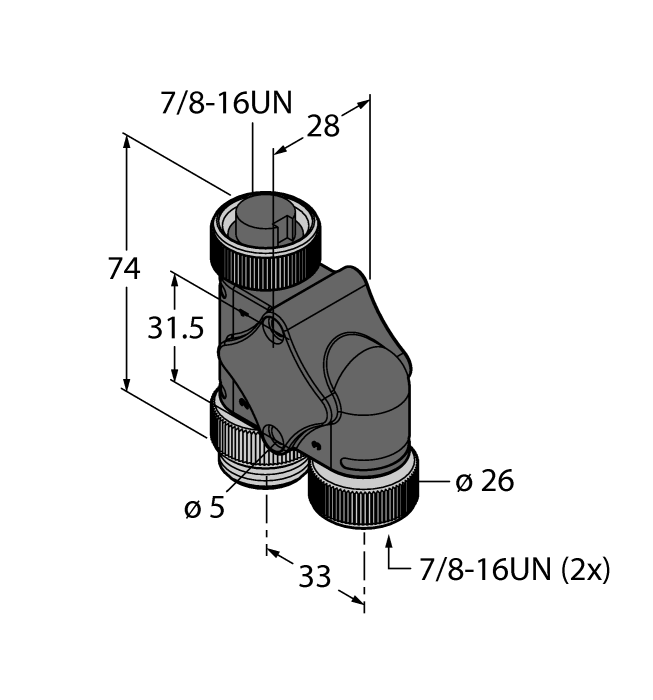  XSH-RKM/RSM/RKM57 Turck 6934958