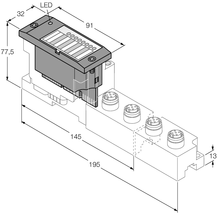  BL67-16DO-0.1A-P Turck 6827221