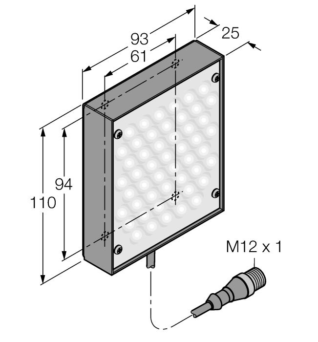  LEDGA80X80QPMA Turck 3073285