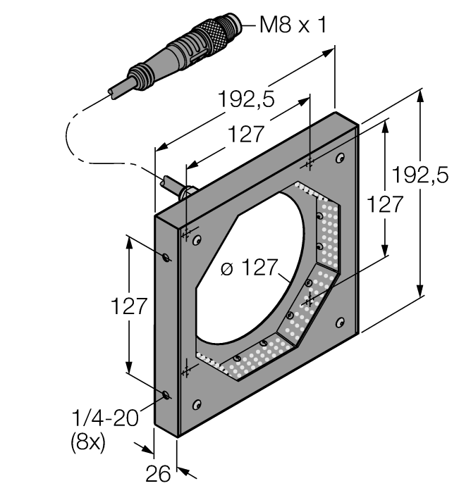  LEDII150-3M Turck 3076773