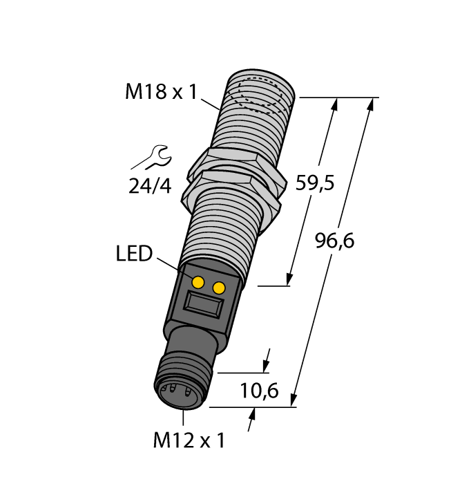  M18TIP14Q Turck 3076327