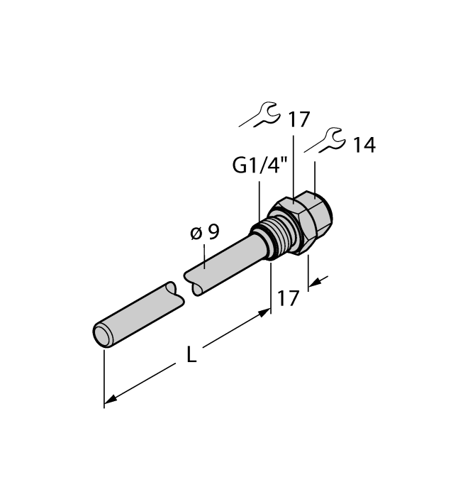  THW-6-G1/4-A4-L050 Turck 9910764