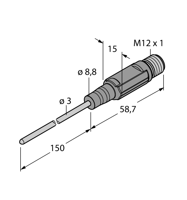  TTM-203A-CF-LIUPN-H1140-L150 Turck 9910622